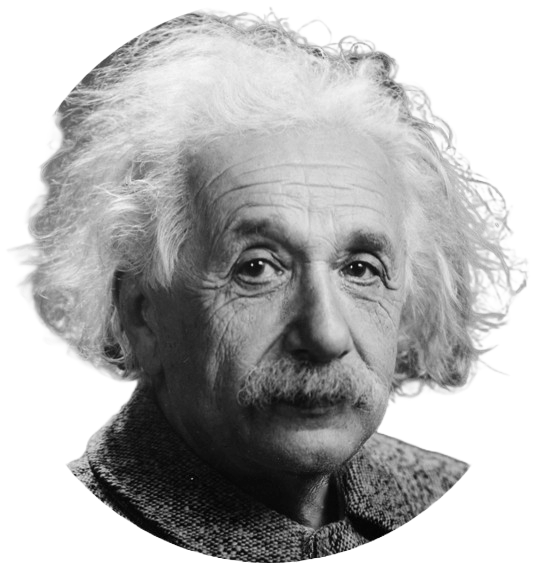 einstein zonder achtergrond